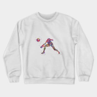 Volleyball girl Crewneck Sweatshirt